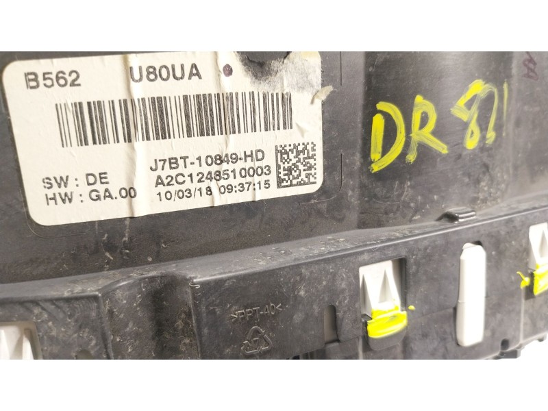 Recambio de cuadro instrumentos para ford ka+ iii (uk, fk) 1.2 referencia OEM IAM  J7BT10849HD 
