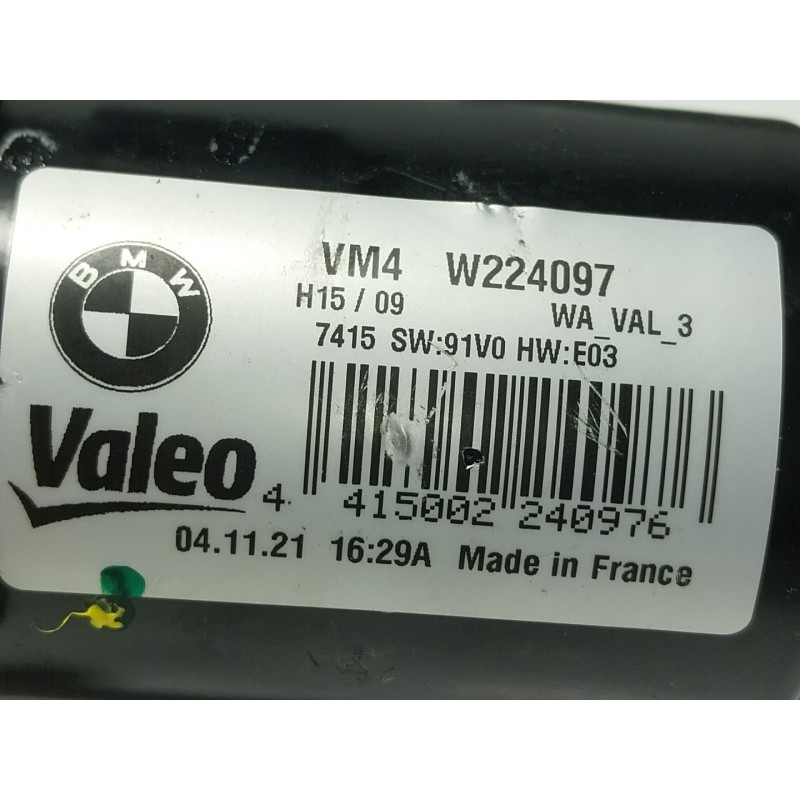Recambio de motor limpia delantero para bmw 5 (g30, f90) 530 i mild-hybrid xdrive referencia OEM IAM 61619851351 4415002240976 