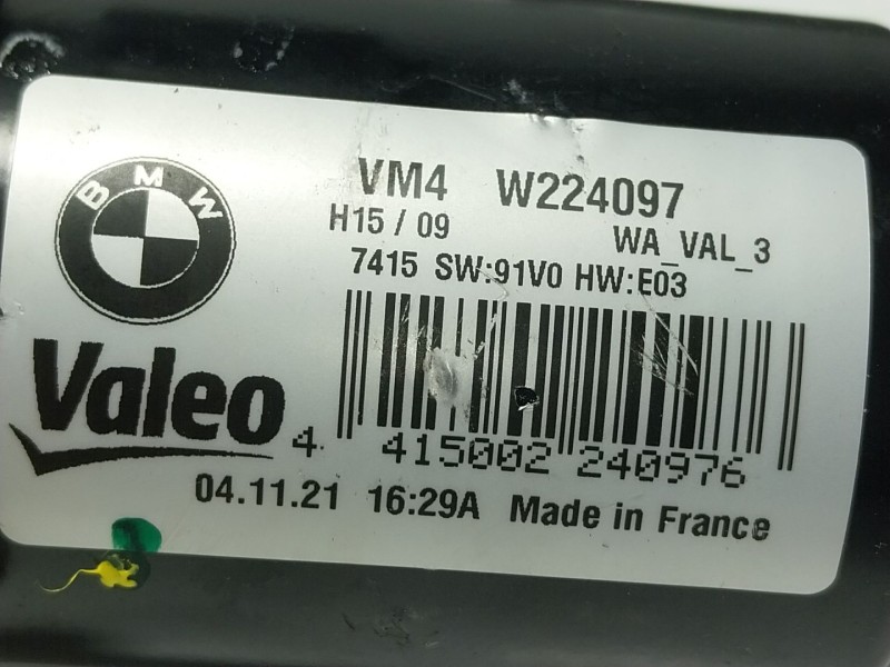 Recambio de motor limpia delantero para bmw 5 (g30, f90) 530 i mild-hybrid xdrive referencia OEM IAM 61619851351 4415002240976 