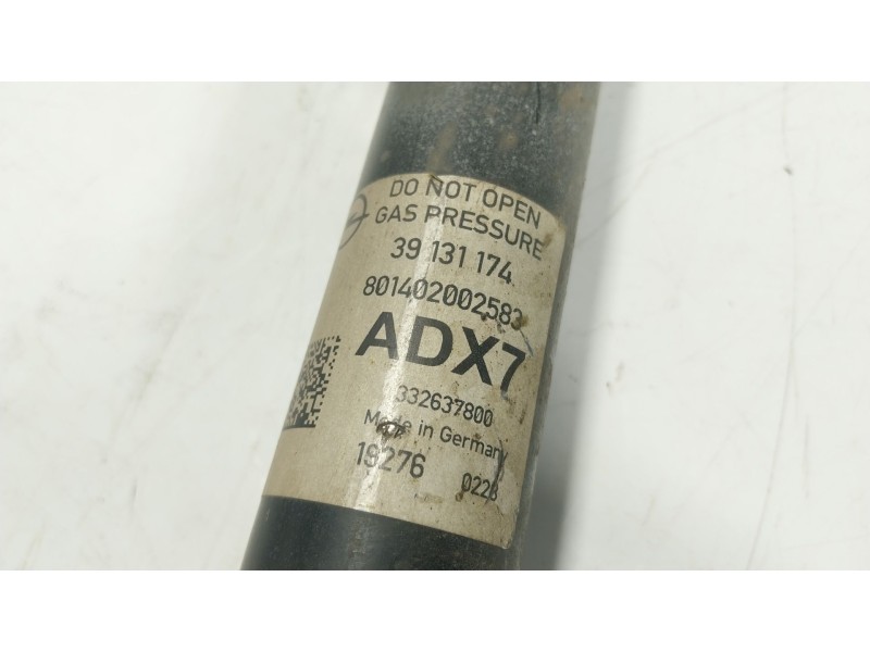 Recambio de amortiguador trasero derecho para opel astra k (b16) 1.2 turbo (68) referencia OEM IAM  39131174 