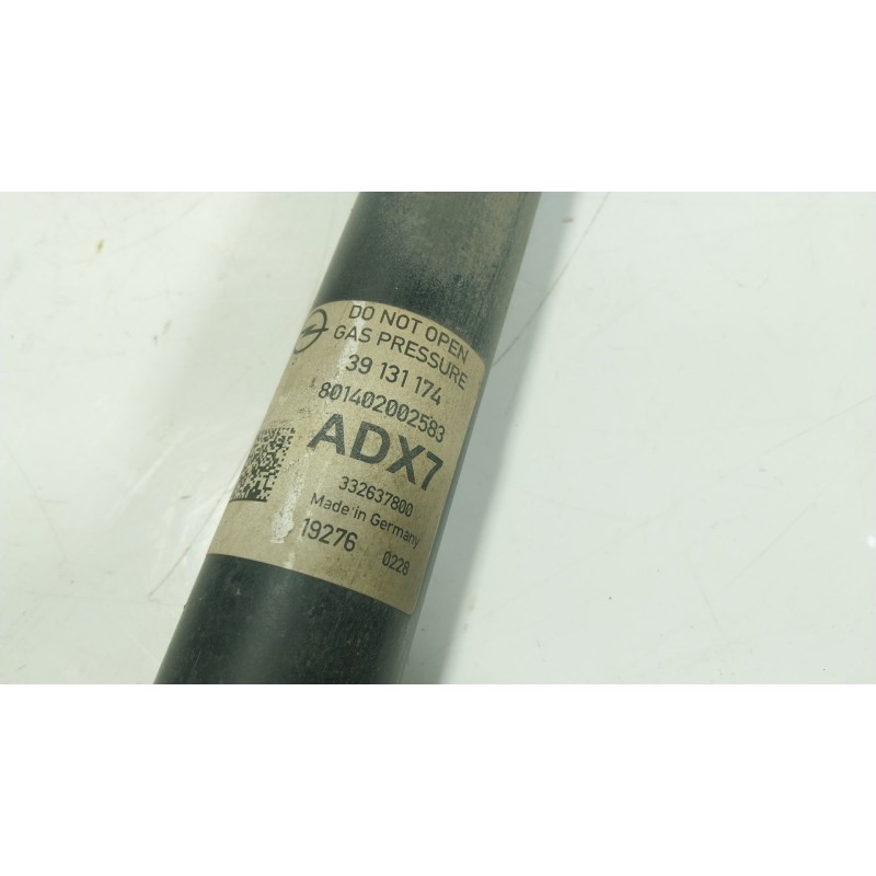 Recambio de amortiguador trasero izquierdo para opel astra k (b16) 1.2 turbo (68) referencia OEM IAM  39131174 