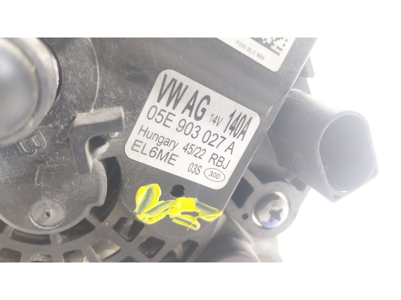 Recambio de alternador para seat ateca (kh7, khp) 1.5 tsi referencia OEM IAM 05E903027B 05E903027A 