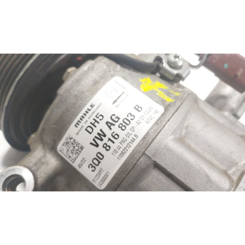 Recambio de compresor aire acondicionado para seat ateca (kh7, khp) 1.5 tsi referencia OEM IAM 3Q0816803D 3Q0816803B 