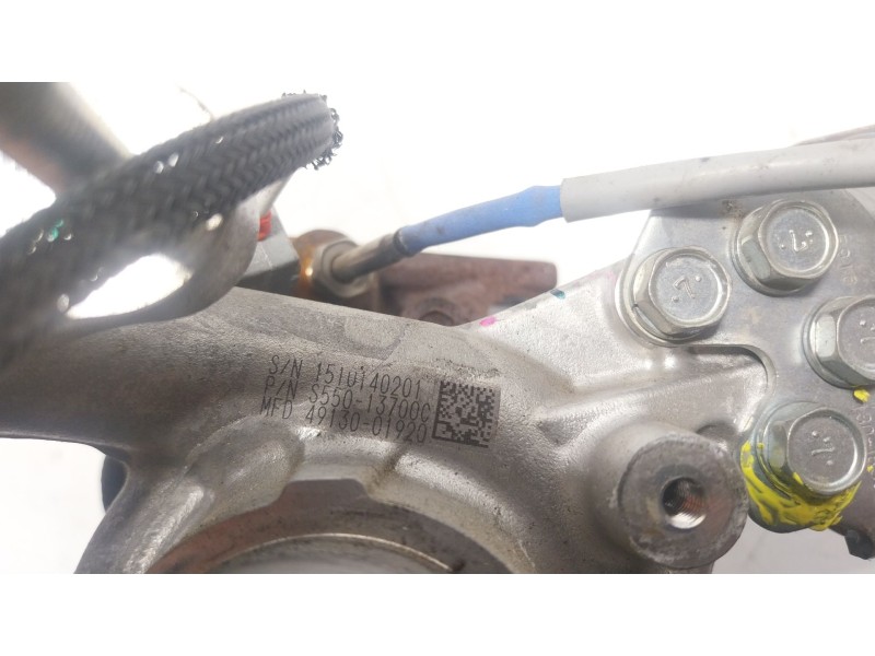 Recambio de turbocompresor para mazda cx-3 1.5 diesel cat referencia OEM IAM  S550137000 