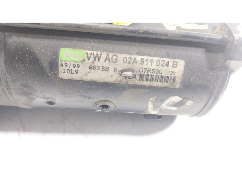 Recambio de motor arranque para seat leon (1m1) 1.9 tdi referencia OEM IAM  02A911024B 