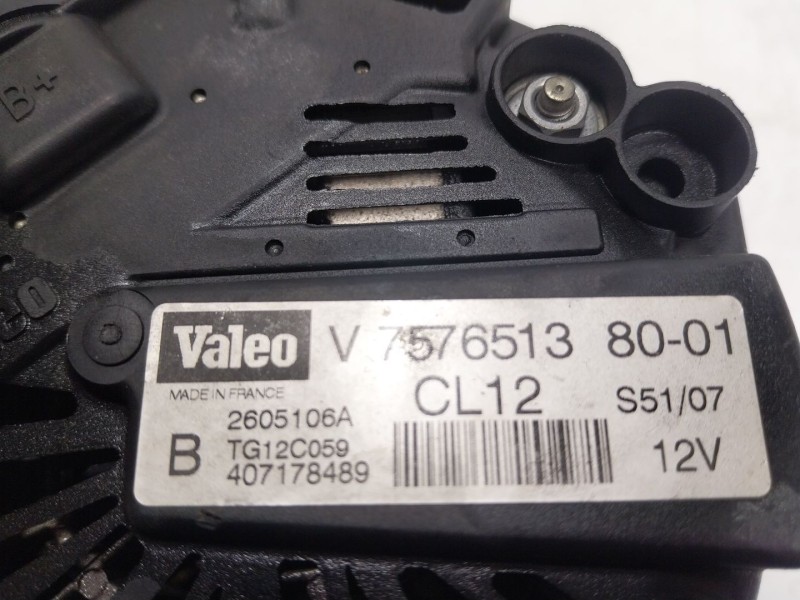 Recambio de alternador para mini mini (r56) cooper s referencia OEM IAM  757651380 