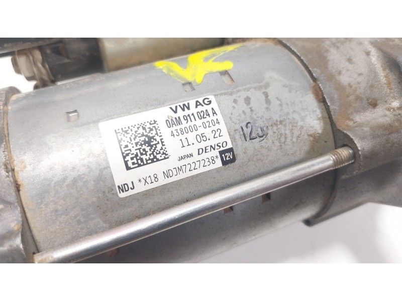 Recambio de motor arranque para seat leon sportstourer (kl8) fr referencia OEM IAM 0AM911024A 0AM911024A 