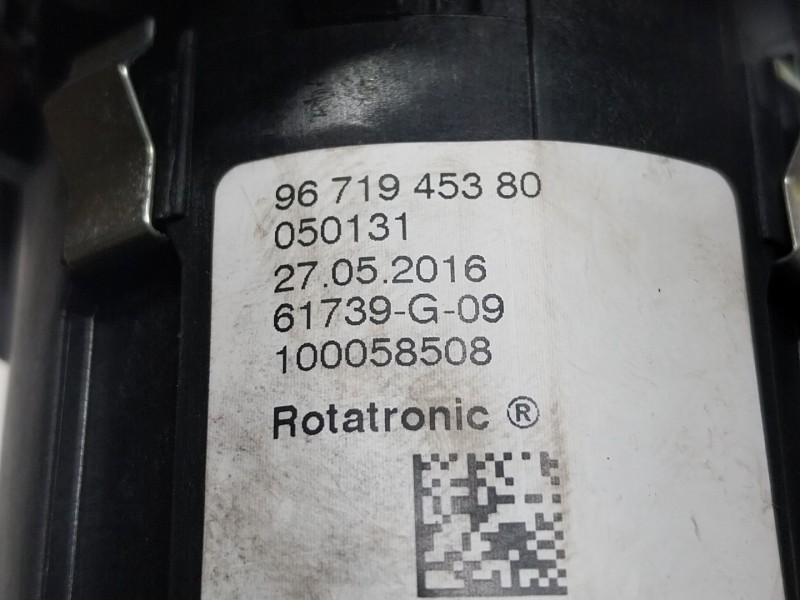 Recambio de palanca cambio para peugeot partner tepee 1.6 bluehdi 100 referencia OEM IAM 96719453XT 9671945380 