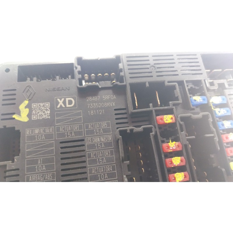 Recambio de caja reles / fusibles para nissan micra v (k14) 1.0 ig-t 100 referencia OEM IAM  284B75RF0A 