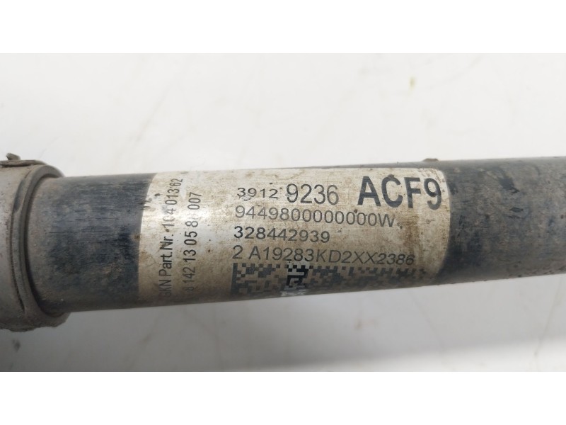 Recambio de transmision derecha para opel astra k (b16) 1.2 turbo (68) referencia OEM IAM 39129236 Z39129236 