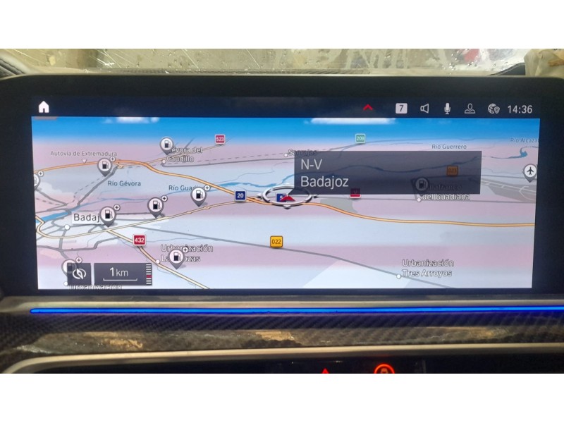 Recambio de pantalla multifuncion para bmw x6 (g06, f96) m referencia OEM IAM 65505A0E6B6 6550944187101 