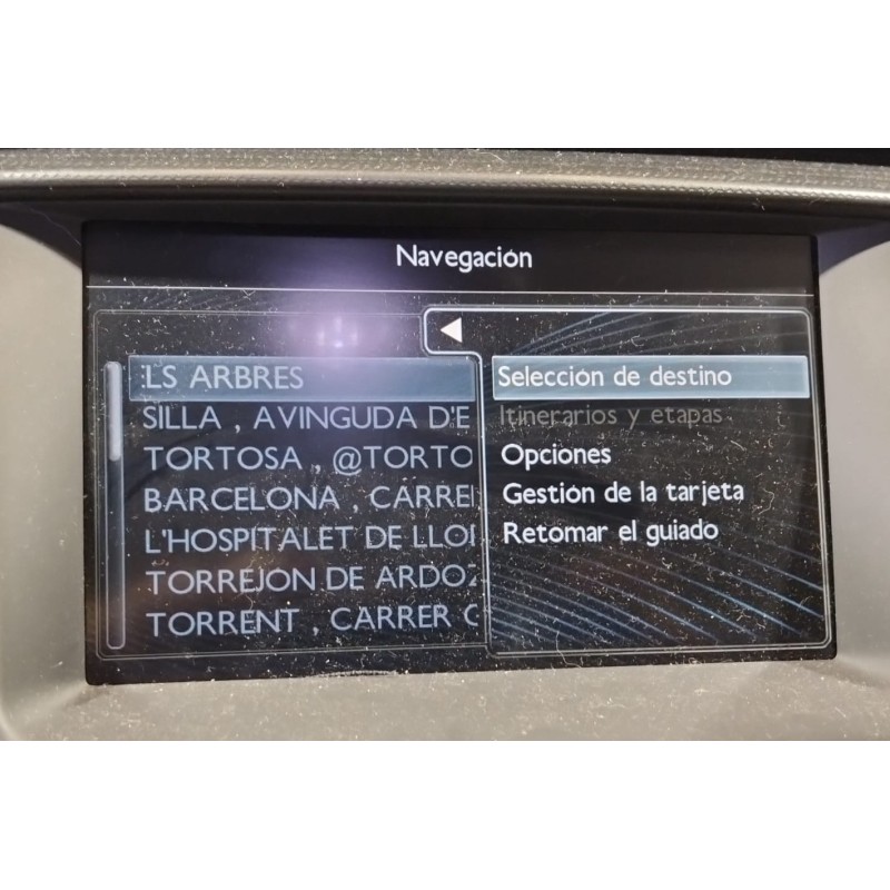 Recambio de pantalla multifuncion para peugeot 508 i (8d_) 2.0 hdi referencia OEM IAM 9804563180 9804563180 