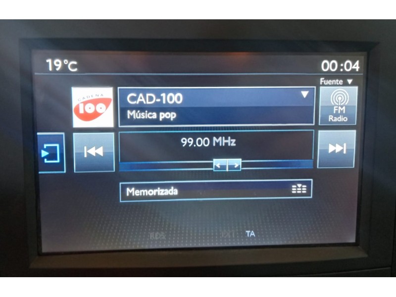 Recambio de sistema navegacion gps para peugeot partner tepee 1.6 bluehdi 100 referencia OEM IAM 1615652780 9815356180 