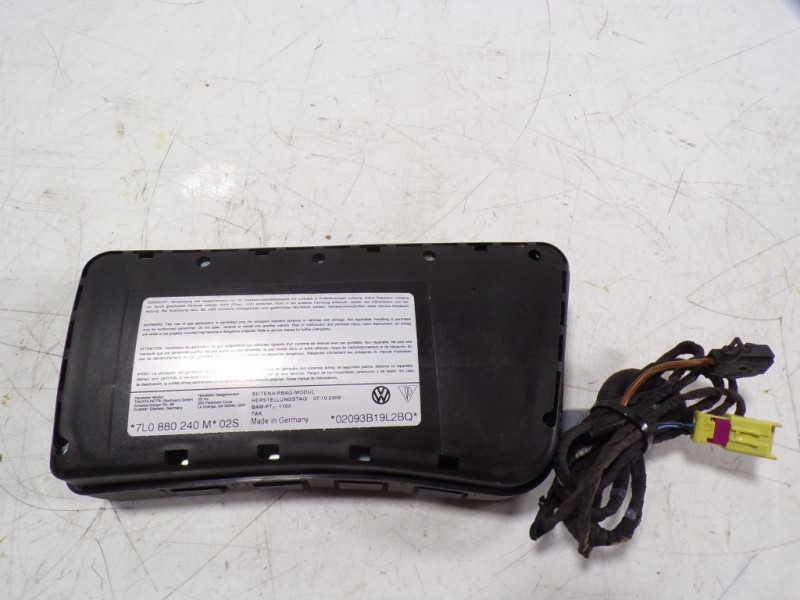 Recambio de airbag lateral derecho para volkswagen touareg (7l6) 3.0 v6 tdi dpf referencia OEM IAM 7L0880240M 7L0880240M 