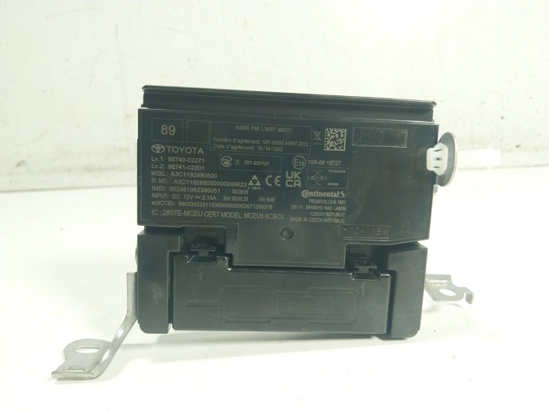 Recambio de modulo electronico para toyota yaris cross (mxp_) 1.5 hybrid (mxpj10) referencia OEM IAM  8674002271 