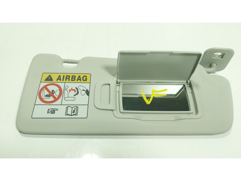 Recambio de parasol derecho para renault clio v (b7_) 1.5 blue dci 100 (b7ad) referencia OEM IAM   