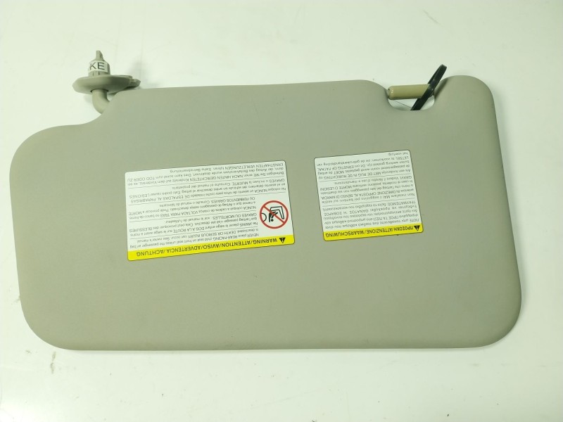 Recambio de parasol derecho para nissan juke (f15) 1.5 dci referencia OEM IAM 964001KA0A  