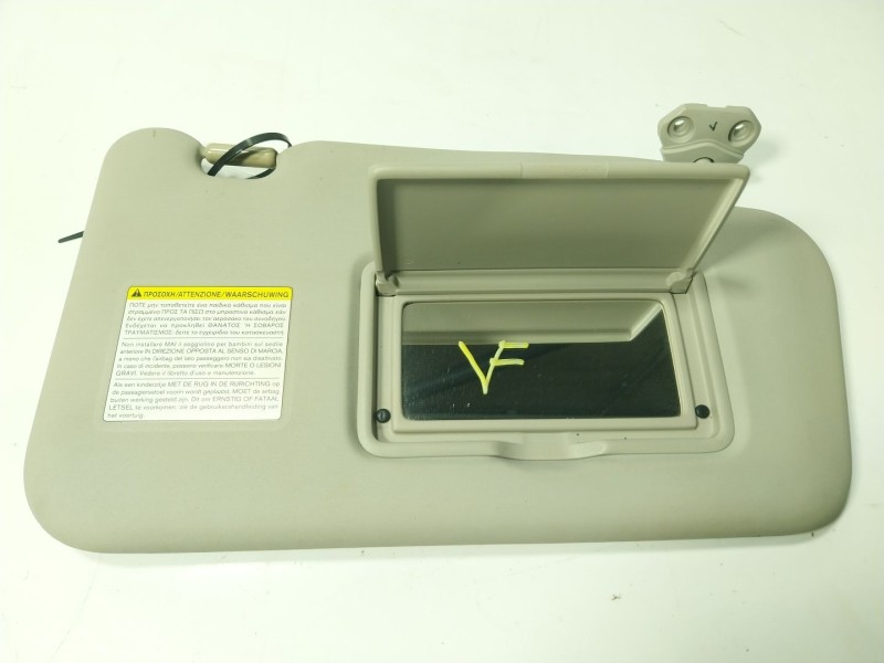 Recambio de parasol derecho para nissan juke (f15) 1.5 dci referencia OEM IAM 964001KA0A  