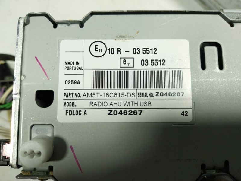 Recambio de sistema audio / radio cd para ford fiesta vi (cb1, ccn) 1.25 referencia OEM IAM   