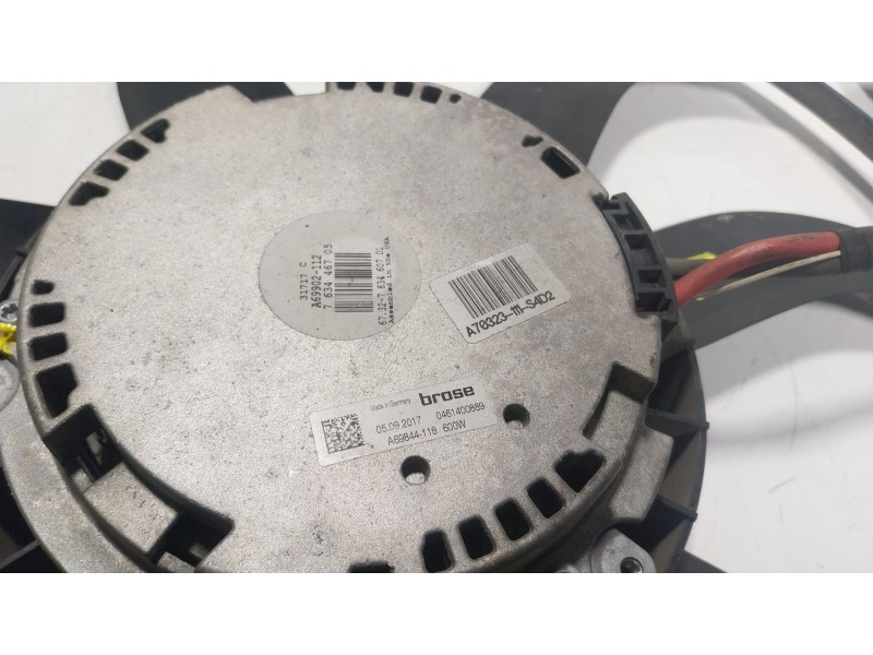Recambio de electroventilador para bmw x6 (f16, f86) xdrive 30 d referencia OEM IAM  763446705 
