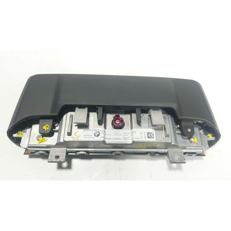 Recambio de pantalla multifuncion para bmw x6 (f16, f86) xdrive 30 d referencia OEM IAM  681638702 