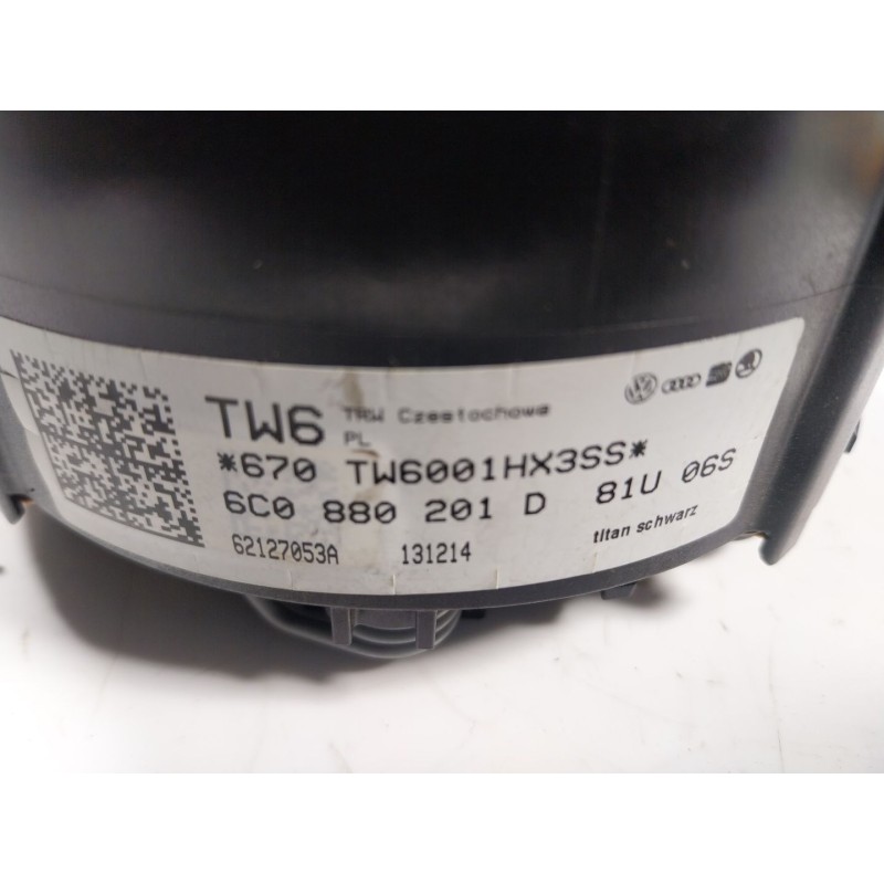 Recambio de airbag delantero izquierdo para volkswagen polo v (6r1, 6c1) 1.4 tdi referencia OEM IAM 6C0880201D 6C0880201D 