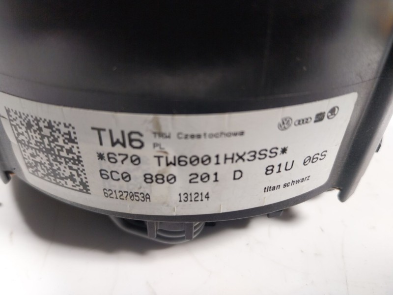 Recambio de airbag delantero izquierdo para volkswagen polo v (6r1, 6c1) 1.4 tdi referencia OEM IAM 6C0880201D 6C0880201D 
