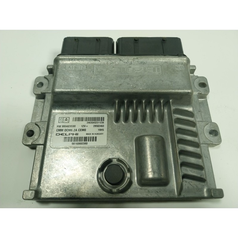 Recambio de centralita motor uce para peugeot 508 i (8d_) 2.0 bluehdi 150 referencia OEM IAM  9804828580 