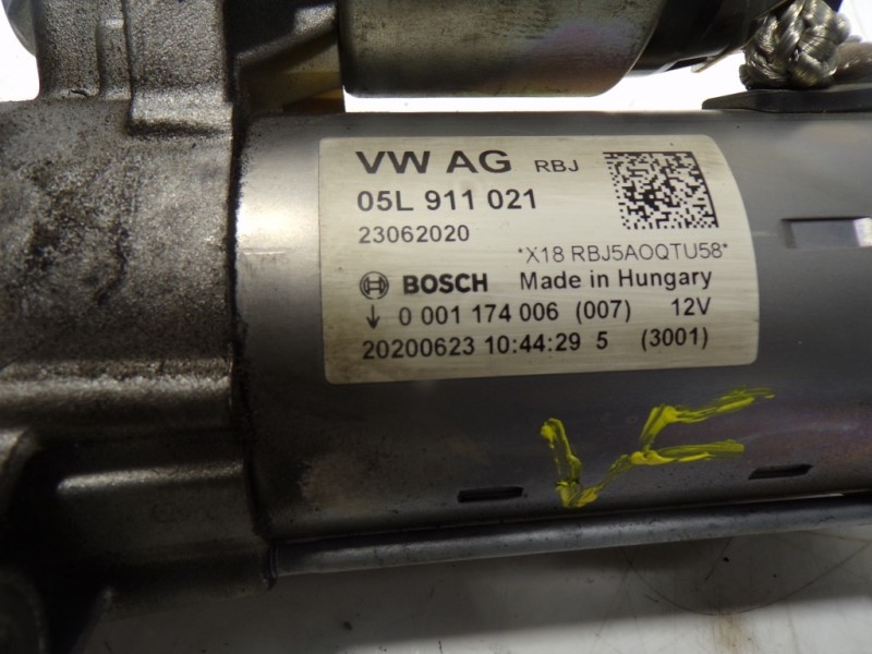 Recambio de motor arranque para audi q5 (fyb) 2.0 16v tdi referencia OEM IAM 05L911021 0001174006 05L911021