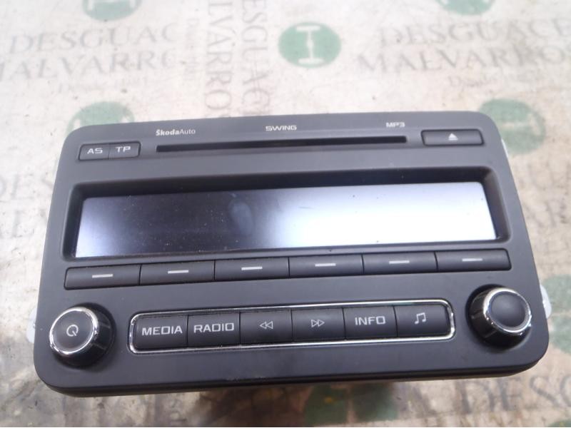 Recambio de sistema audio / radio cd para skoda fabia (5j2 ) 1.2 referencia OEM IAM 5J0035161D 5J0035161D 