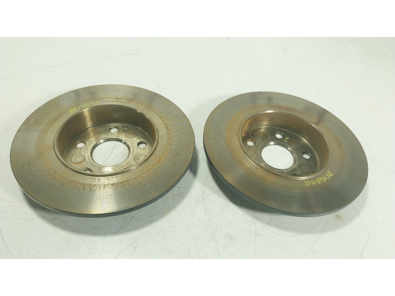 Recambio de disco freno trasero para toyota yaris cross (mxp_) 1.5 hybrid (mxpj10) referencia OEM IAM 424310D210  