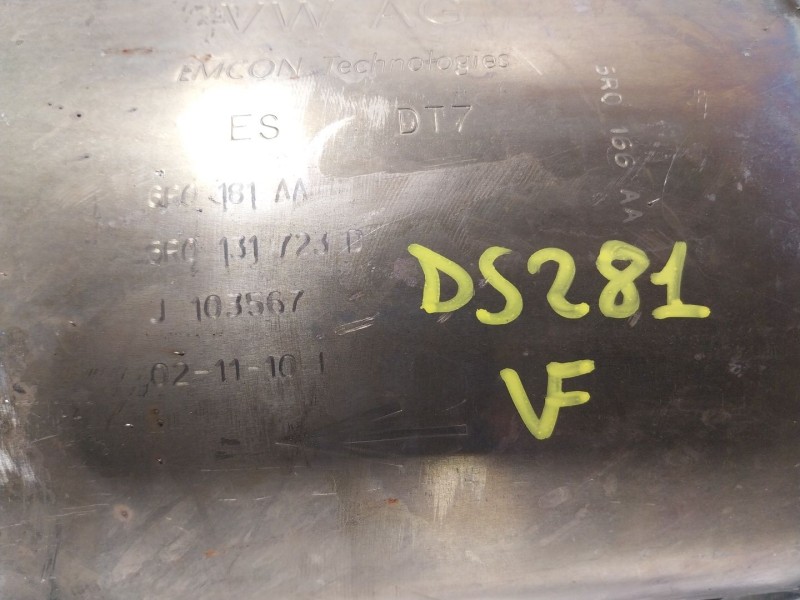 Recambio de filtro de particulas para seat ibiza iv (6j5, 6p1) 1.6 tdi referencia OEM IAM  6R131723D 