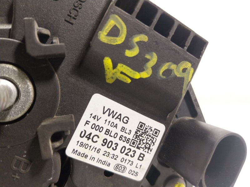 Recambio de alternador para seat mii (kf1, ke1) 1.0 referencia OEM IAM  04C903023B 