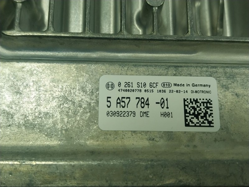Recambio de centralita motor uce para bmw 8 descapotable (g14, f91) 840 i xdrive referencia OEM IAM 12149897837 5A5778401 