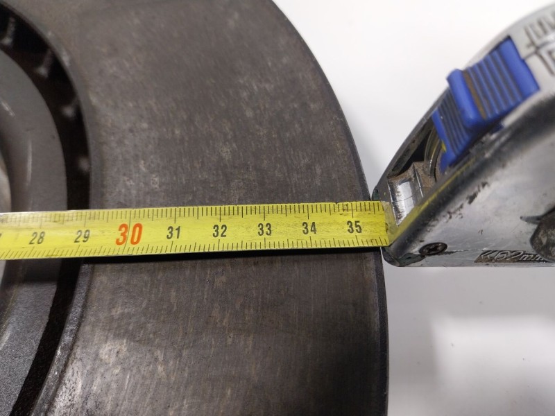 Recambio de disco freno delantero para chevrolet camaro 6.2 referencia OEM IAM   