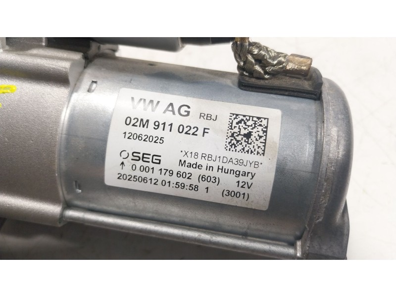 Recambio de motor arranque para seat arona (kj7, kjp) 1.0 tsi referencia OEM IAM 02M911022F 02M911022F 