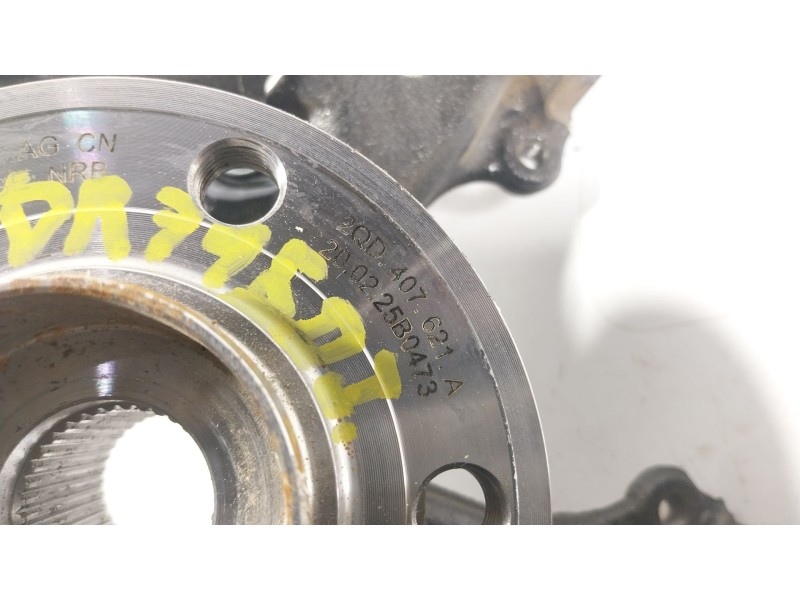 Recambio de mangueta delantera izquierda para seat arona (kj7, kjp) 1.0 tsi referencia OEM IAM 2Q0407255AD 2QD407621A 