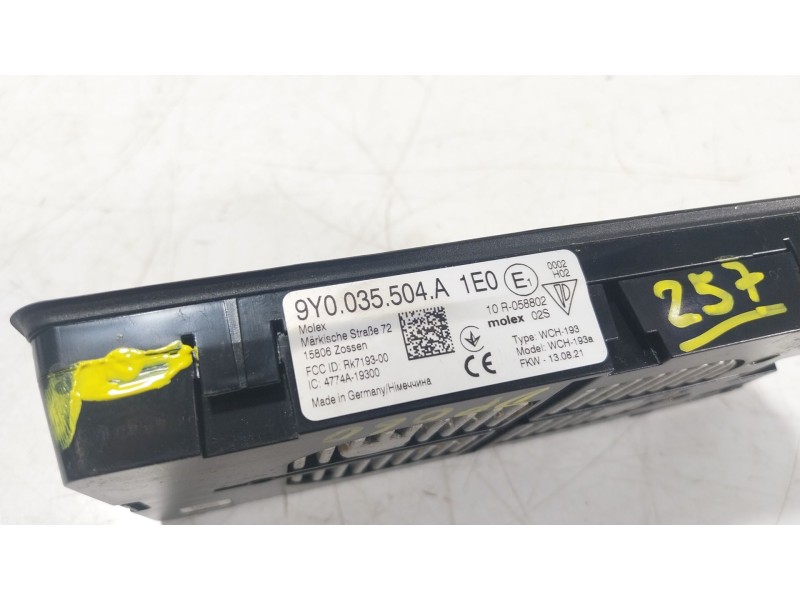 Recambio de modulo electronico para porsche cayenne coupe (9yb) 3.0 e-hybrid awd referencia OEM IAM  9Y0035504A 