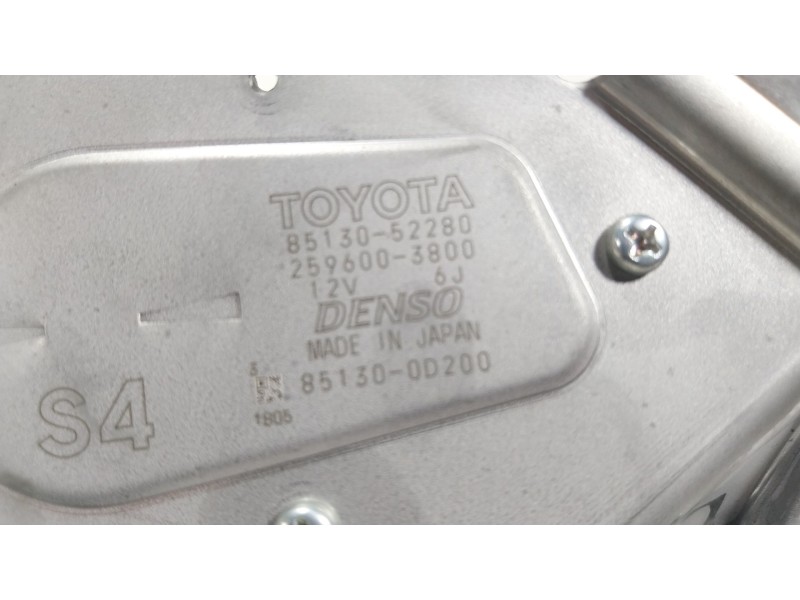 Recambio de motor limpia trasero para toyota yaris cross (mxp_) 1.5 hybrid (mxpj10) referencia OEM IAM  8513052280 