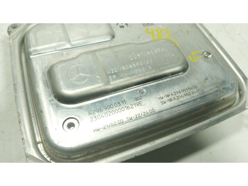 Recambio de modulo electronico para mercedes-benz glc (x254) 300e 4-matic (254.656) referencia OEM IAM A2969000311 A2969000311 