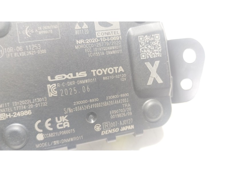Recambio de modulo electronico para toyota yaris cross (mxp_) 1.5 hybrid (mxpj10) referencia OEM IAM 8821052130 8821052120 