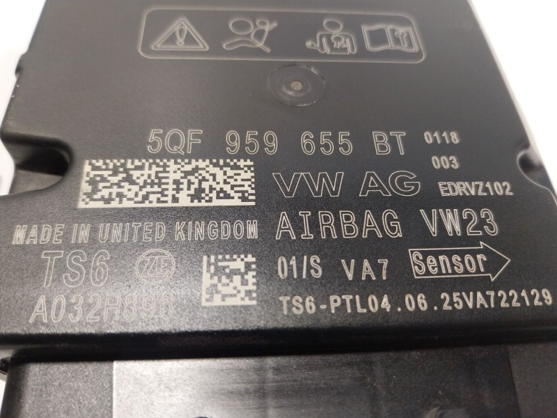 Recambio de centralita airbag para seat arona (kj7, kjp) 1.0 tsi referencia OEM IAM 5QF959655BT 5QF959655BT 