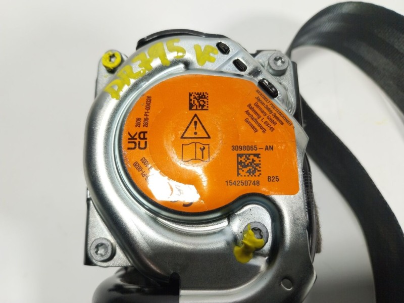 Recambio de cinturon seguridad trasero derecho para seat arona (kj7, kjp) 1.0 tsi referencia OEM IAM 6F0857805F 0589P1004324 