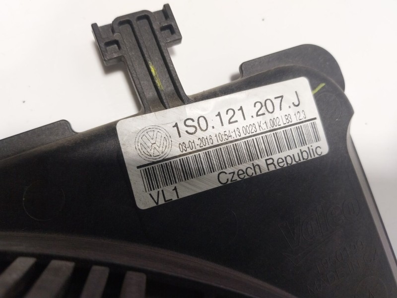 Recambio de electroventilador para seat mii (kf1, ke1) 1.0 referencia OEM IAM  1S0121207J 