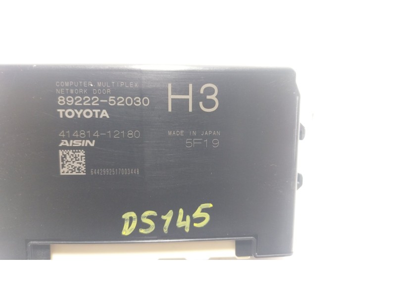 Recambio de modulo electronico para toyota yaris cross (mxp_) 1.5 hybrid (mxpj10) referencia OEM IAM 8922252030 8922252030 