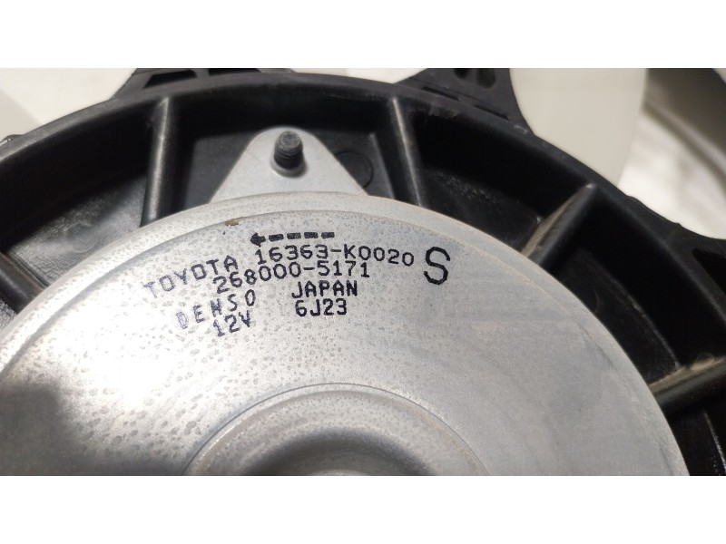 Recambio de electroventilador para toyota yaris cross (mxp_) 1.5 hybrid (mxpj10) referencia OEM IAM  16363K0020 