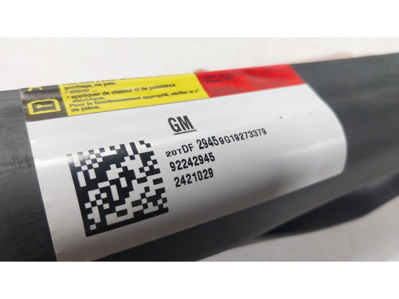 Recambio de airbag cortina delantero izquierdo para chevrolet camaro 6.2 referencia OEM IAM 92242945 92242945 