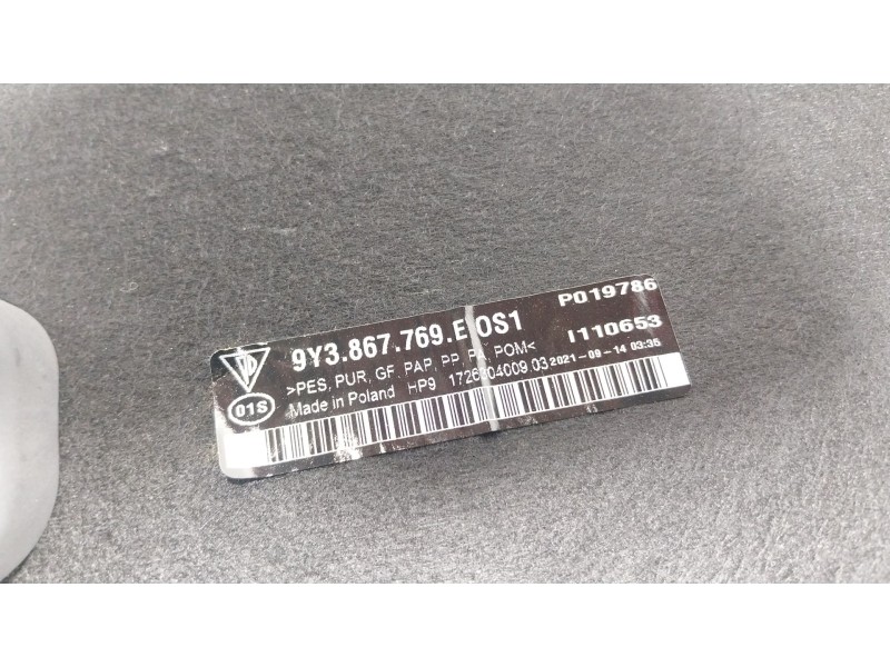 Recambio de bandeja trasera para porsche cayenne coupe (9yb) 3.0 e-hybrid awd referencia OEM IAM  9Y3867769E 