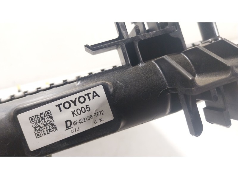 Recambio de radiador agua para toyota yaris cross (mxp_) 1.5 hybrid (mxpj10) referencia OEM IAM 16400K0050 4221367672 