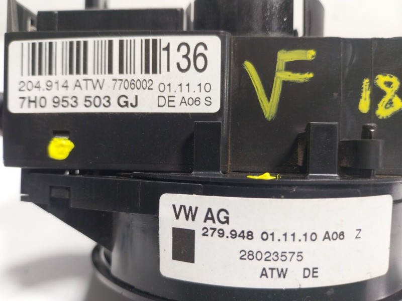 Recambio de mando intermitentes para seat ibiza iv (6j5, 6p1) 1.6 tdi referencia OEM IAM  7H0953503GJ 